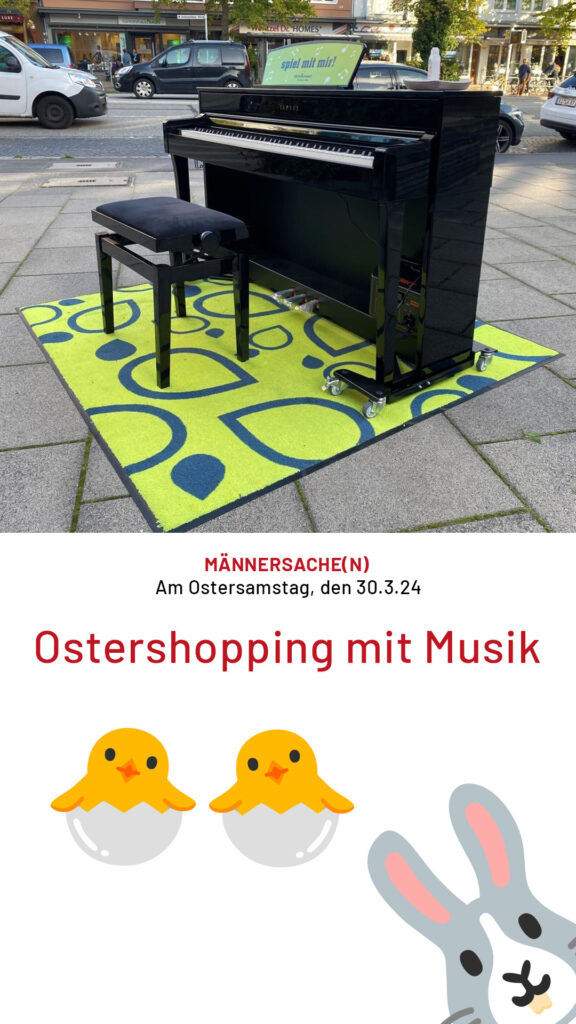 MÄNNERSACHE(N) Ostershopping